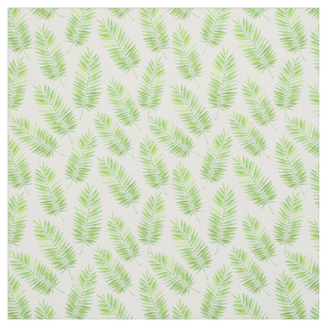 Palm leaves pattern fabric (Swatch)