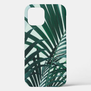 Palm leaves Phone Case green