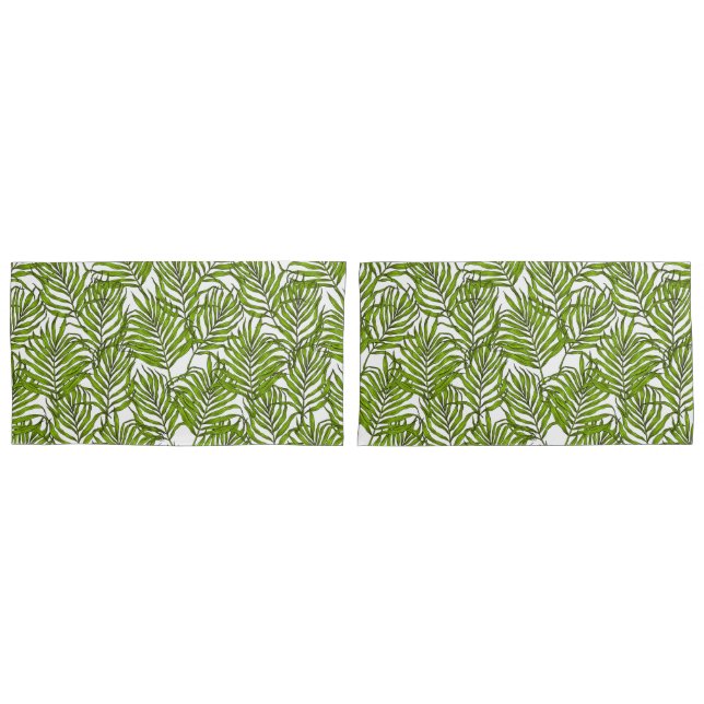 Palm leaves pillowcase (Front-Set)