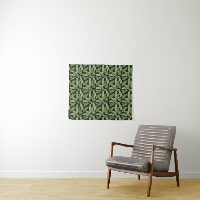 Palm Leaves Tapestry (In Situ (Horizontal))