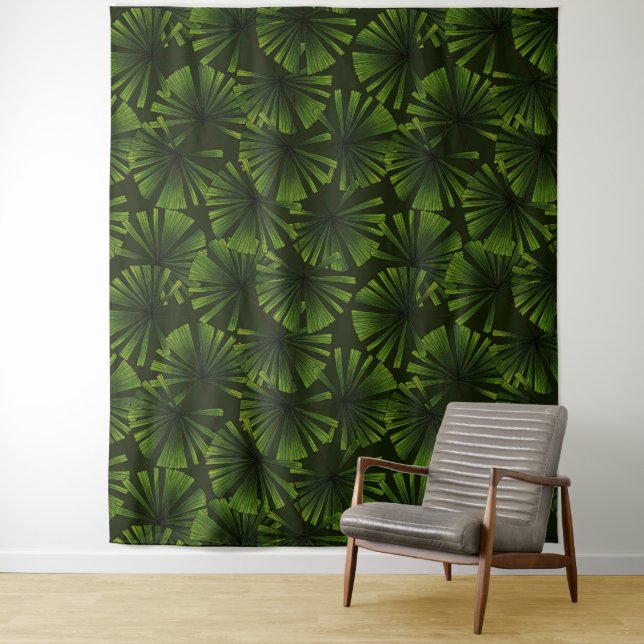 Palm leaves tapestry (In Situ)
