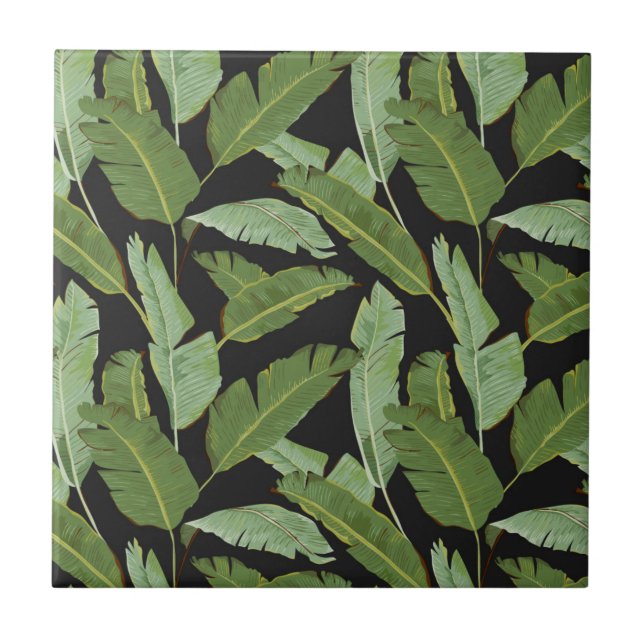 Palm Leaves Tile (Front)