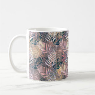 Palm leaves, tropical, Botanical, leaves, jungle Coffee Mug