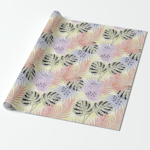 Palm leaves, tropical, Botanical, leaves, jungle Wrapping Paper