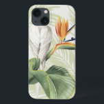 Palm Leaves With White Bird iPhone 13 Case<br><div class="desc">Palm Leaves With White Bird Artist: Grace Popp</div>