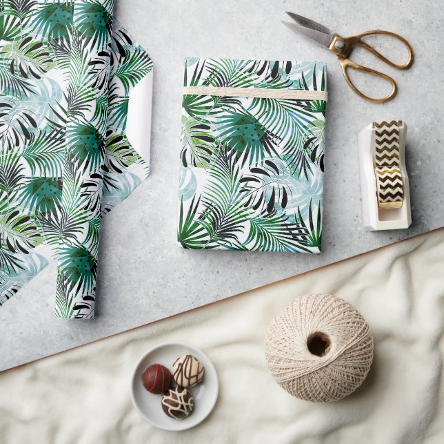 Palm leaves wrapping paper (Crafts)