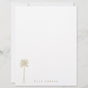Palm Letterhead