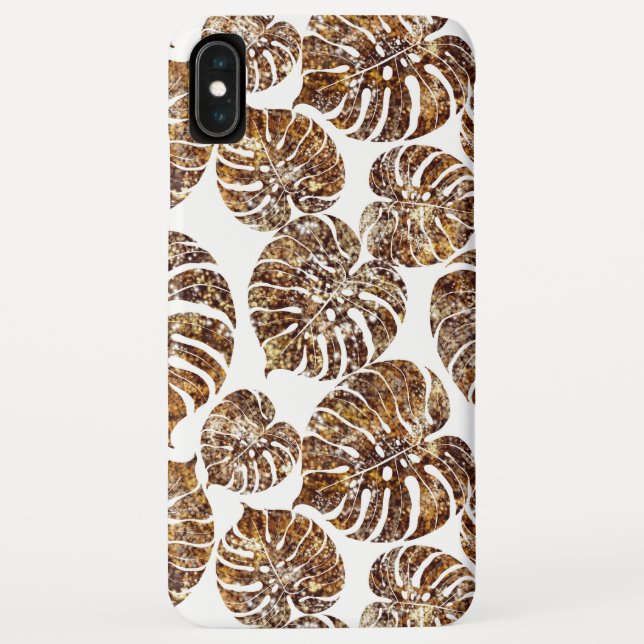 Palm monstera seamless pattern Case-Mate iPhone case (Back)