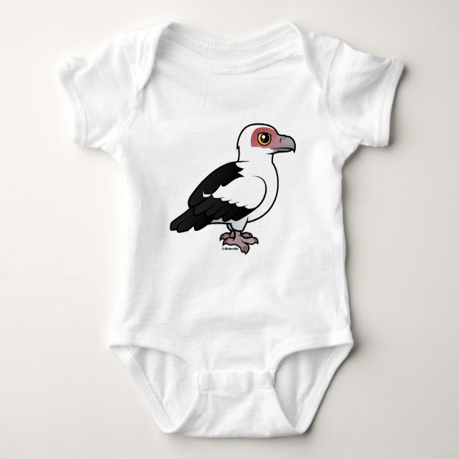 Palm-nut Vulture Baby Bodysuit (Front)