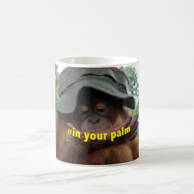 Palm Oil Orangutan Conservation Coffee Mug (Center)