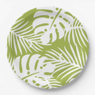 Palm Paradise Partyware Paper Plate