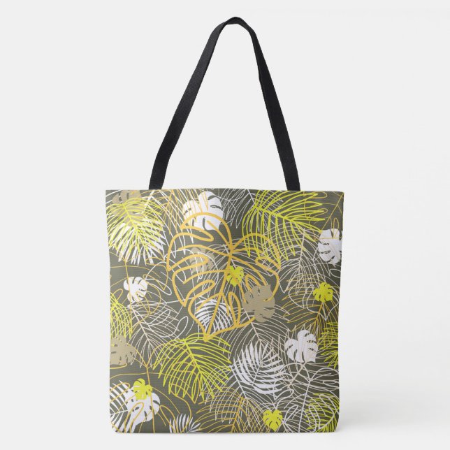 Palm Print Tote Bag (Front)