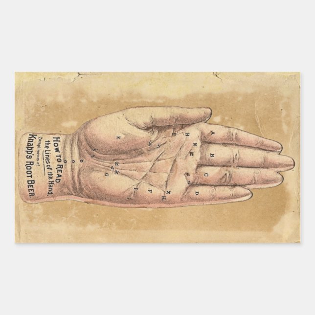 Palm Reading Sticker (Front)