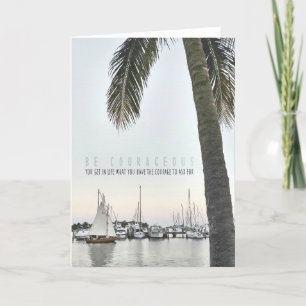 PALM SHADE Greeting Card