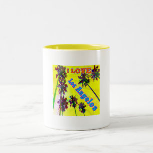 "Palm Sky: I LOVE Los Angeles 2" Cup