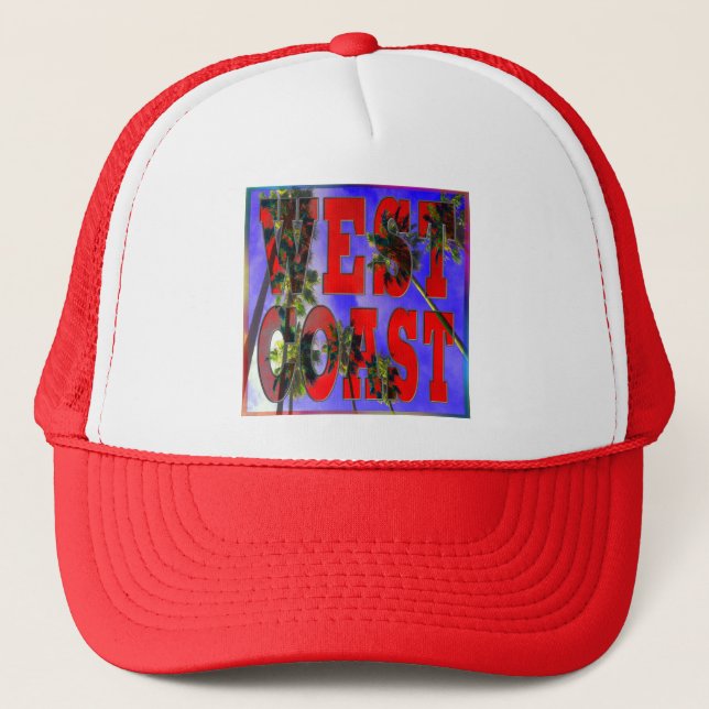"Palm Sky: West Coast" Hat (Front)
