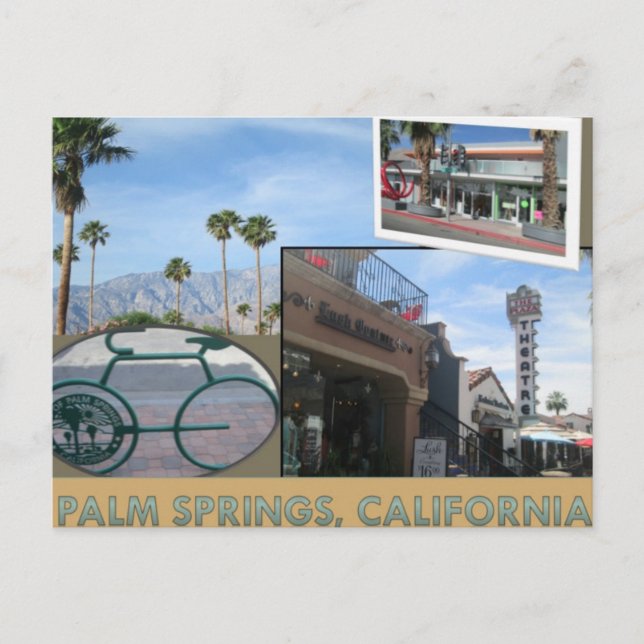 PALM SPRINGS #2 POSTCARD (Front)