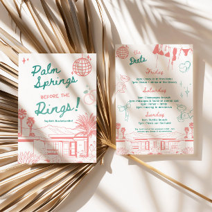 Palm Springs Before the Rings Invitation