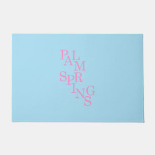 Palm Springs Blush Pink Doormat