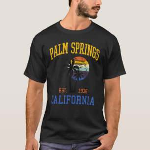 Palm Springs California Beach Vintage Palm Trees S T-Shirt
