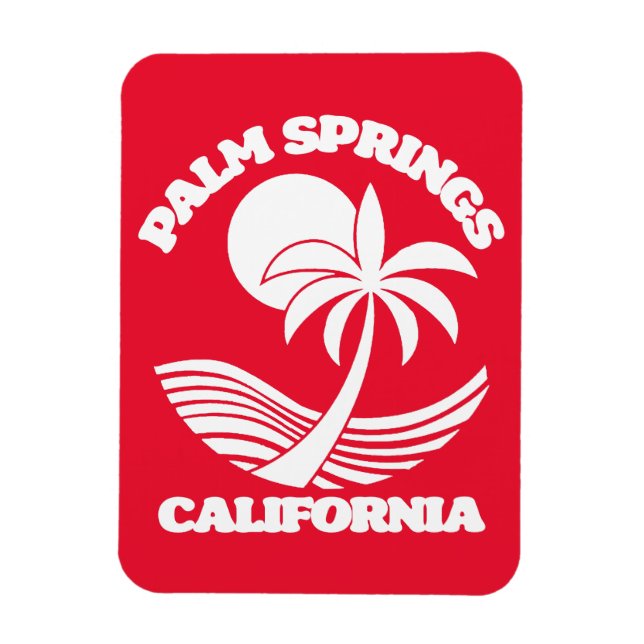 Palm Springs California Magnet (Vertical)