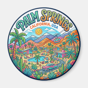 Palm Springs California Magnet