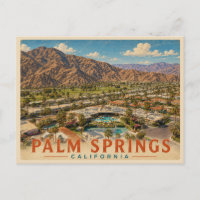 Palm Springs California Vintage Travel