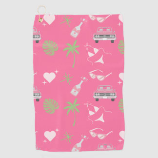 Palm Springs Country Club Golf Towel for Women