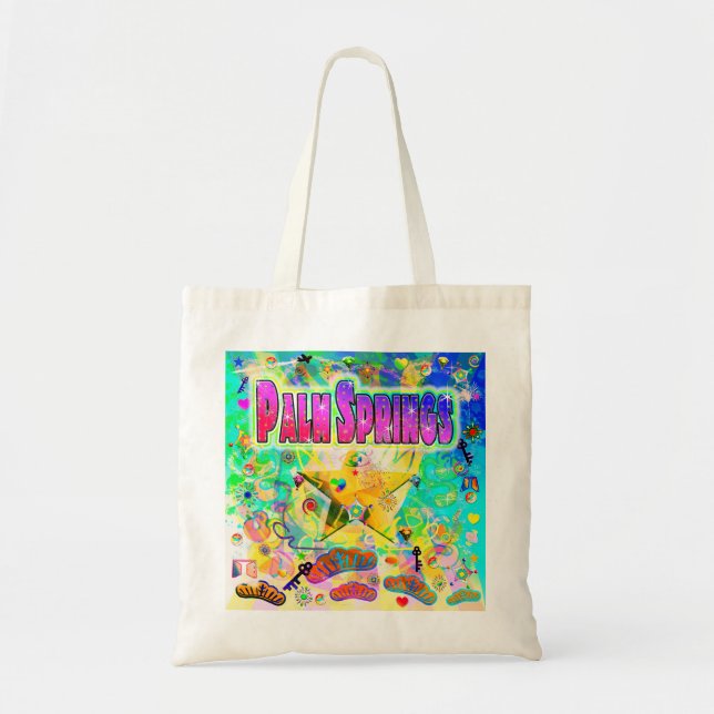 Palm Springs Epoch Hour Tote Bag (Front)