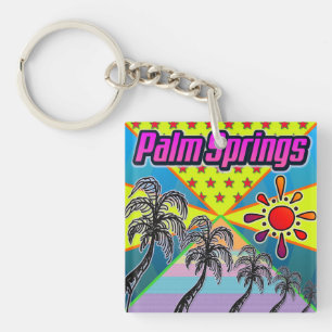 Palm Springs Freedom Keychain