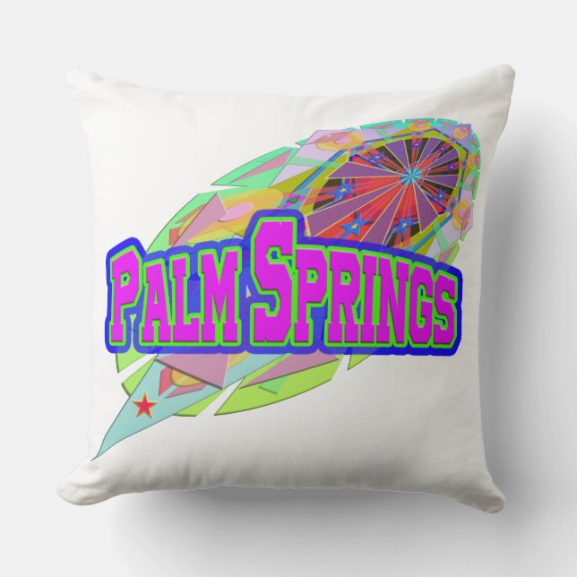 “Palm Springs” Future Pillow (Front)