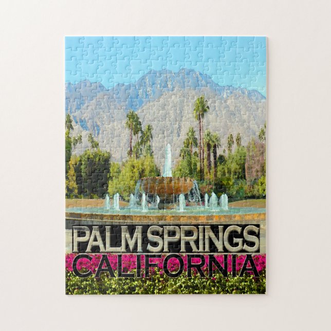 Palm Springs Jigsaw Puzzle (Vertical)