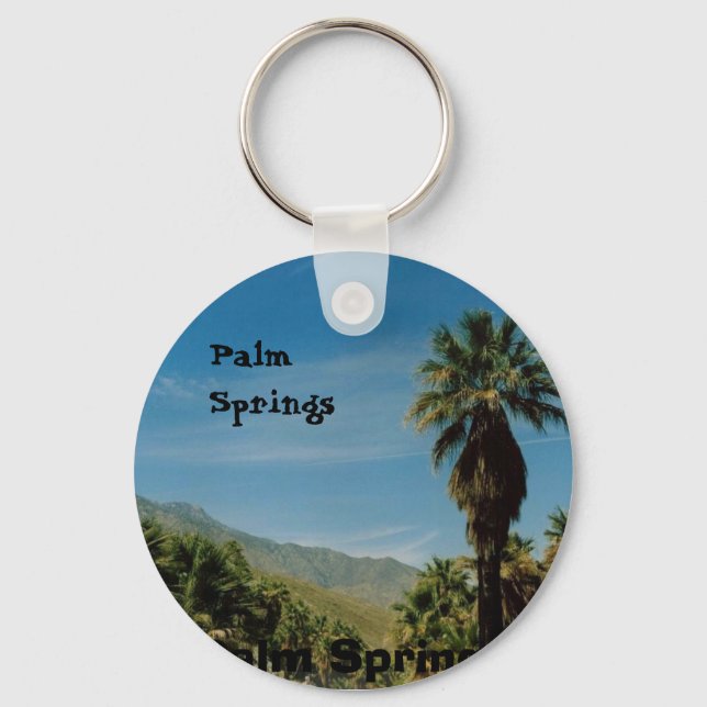 Palm Springs Key Ring (Front)