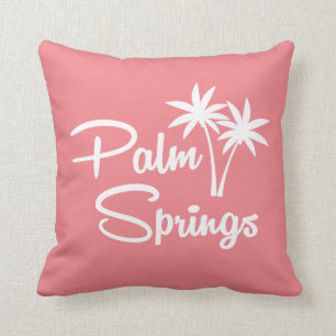 Palm Springs Mid Century Modern Pillow