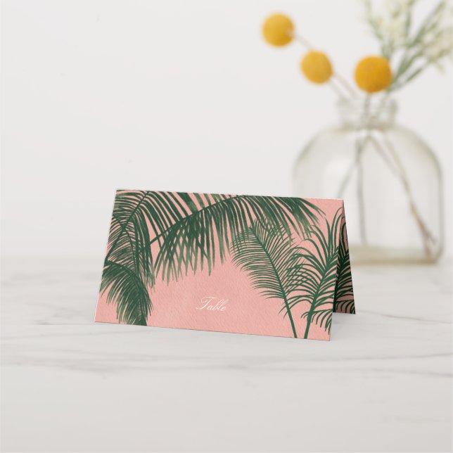 Palm Springs Place Cards (Front)