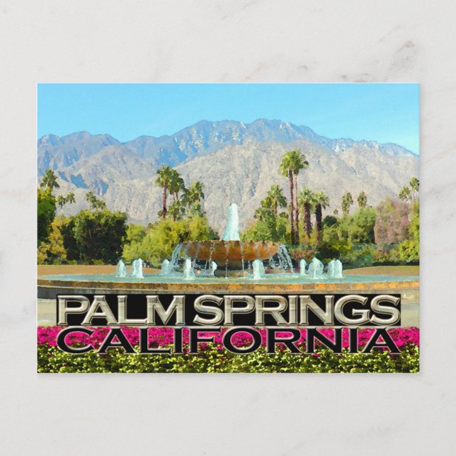 Palm Springs Postcard (Front)