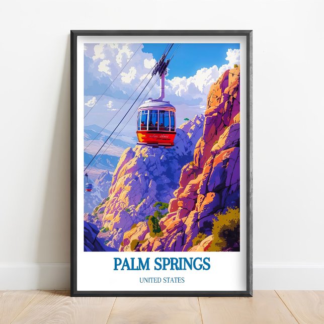 Palm Springs Print - Palm Springs Aerial Tramway  (Creator Uploaded)