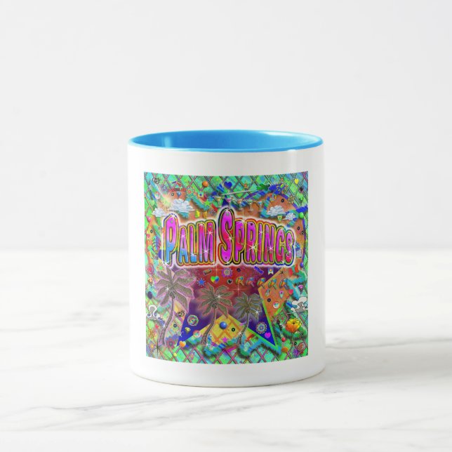 Palm Springs Risk Factor  Mug (Center)