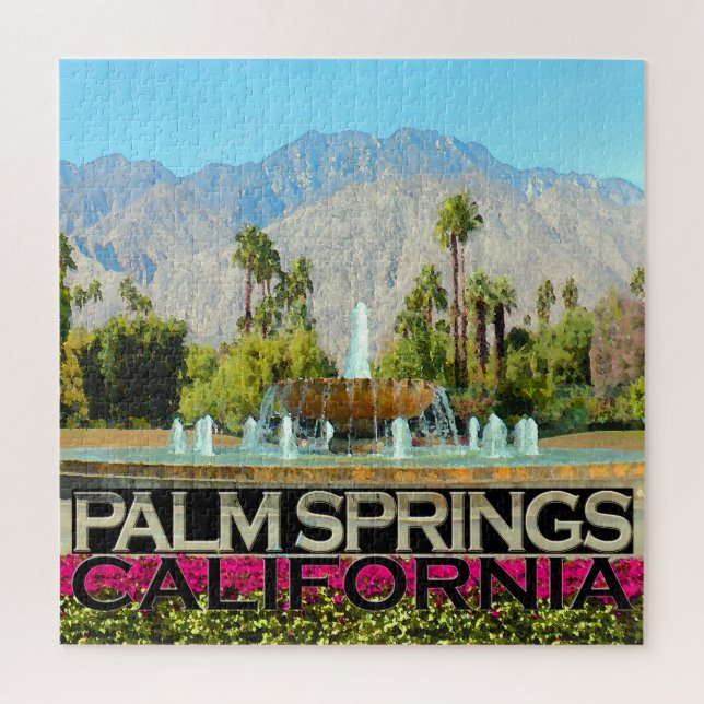 Palm Springs Square Puzzle (Vertical)
