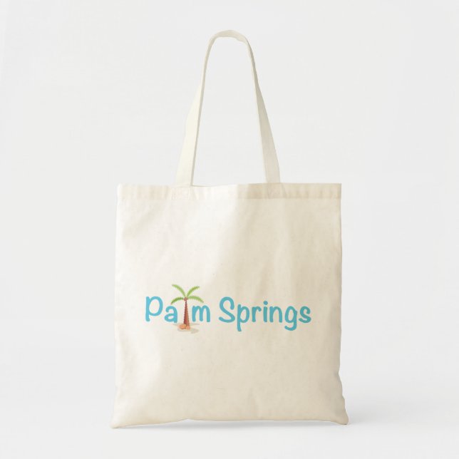 Palm Springs Tote Bag (Front)