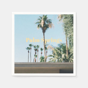 Palm Springs Travel Souvenir Napkin