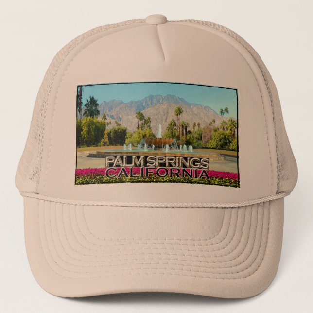 Palm Springs Trucker Hat (Front)