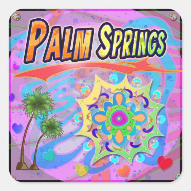 Palm Springs True Progress Sticker (Front)