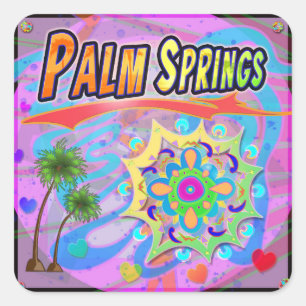 Palm Springs True Progress Sticker