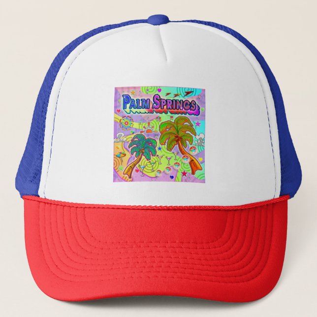 Palm Springs Vacation Target Hat (Front)