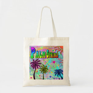 Palm Springs Vivid Romance Tote Bag