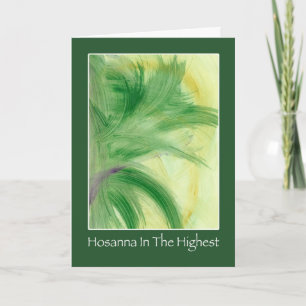 Palm Sunday Greeting card