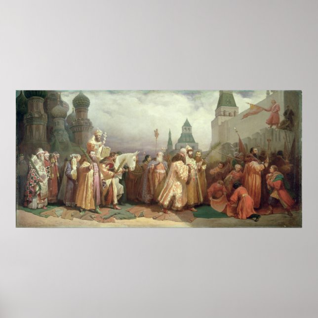 Palm Sunday Procession Poster (Front)