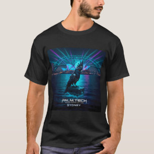 Palm Tech Sydney - Cyberpunk Opera House & Harbour T-Shirt