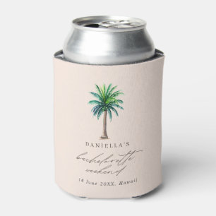 Palm Tree Bachelorette Weekend  Can Cooler
